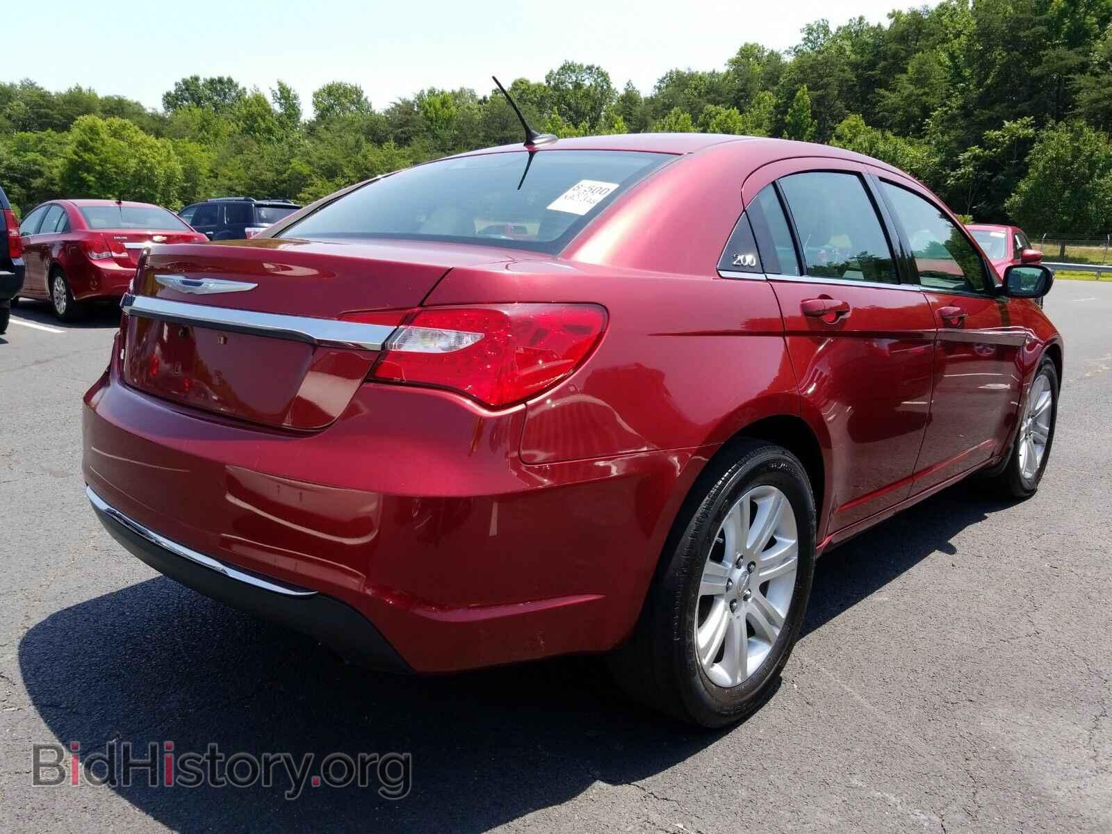 2012 Chrysler 200 - VIN: 1C3CCBBB7CN183438 - Фото 2
