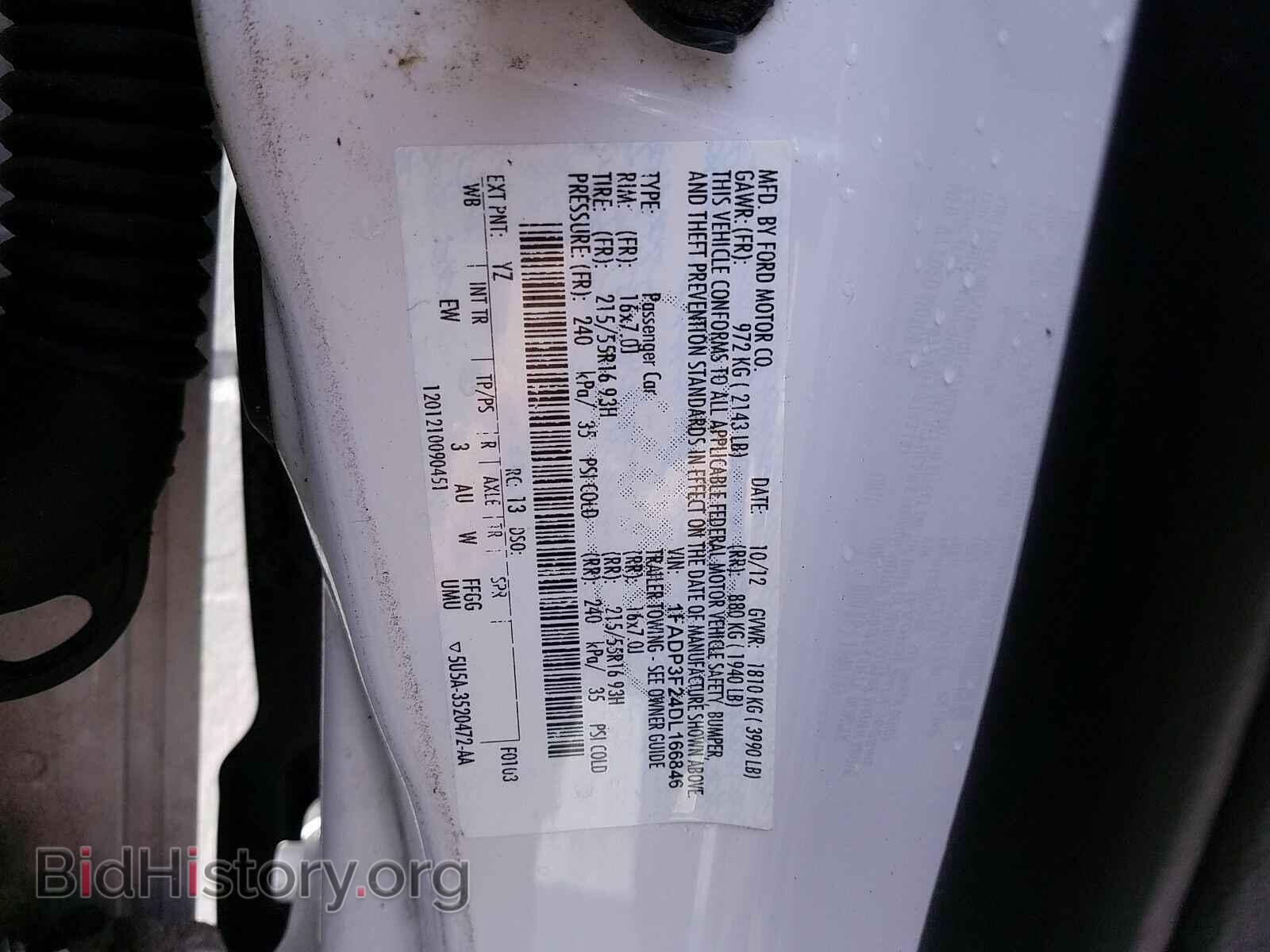 2013 Ford Focus - VIN: 1FADP3F24DL166846 - Photo 6