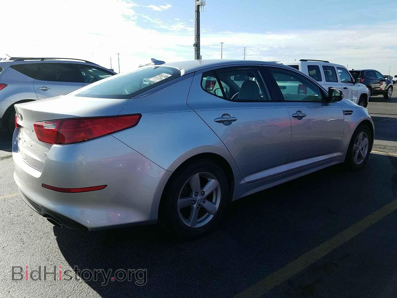 2015 Kia Optima - VIN: 5XXGM4A70FG419320 - Фото 2