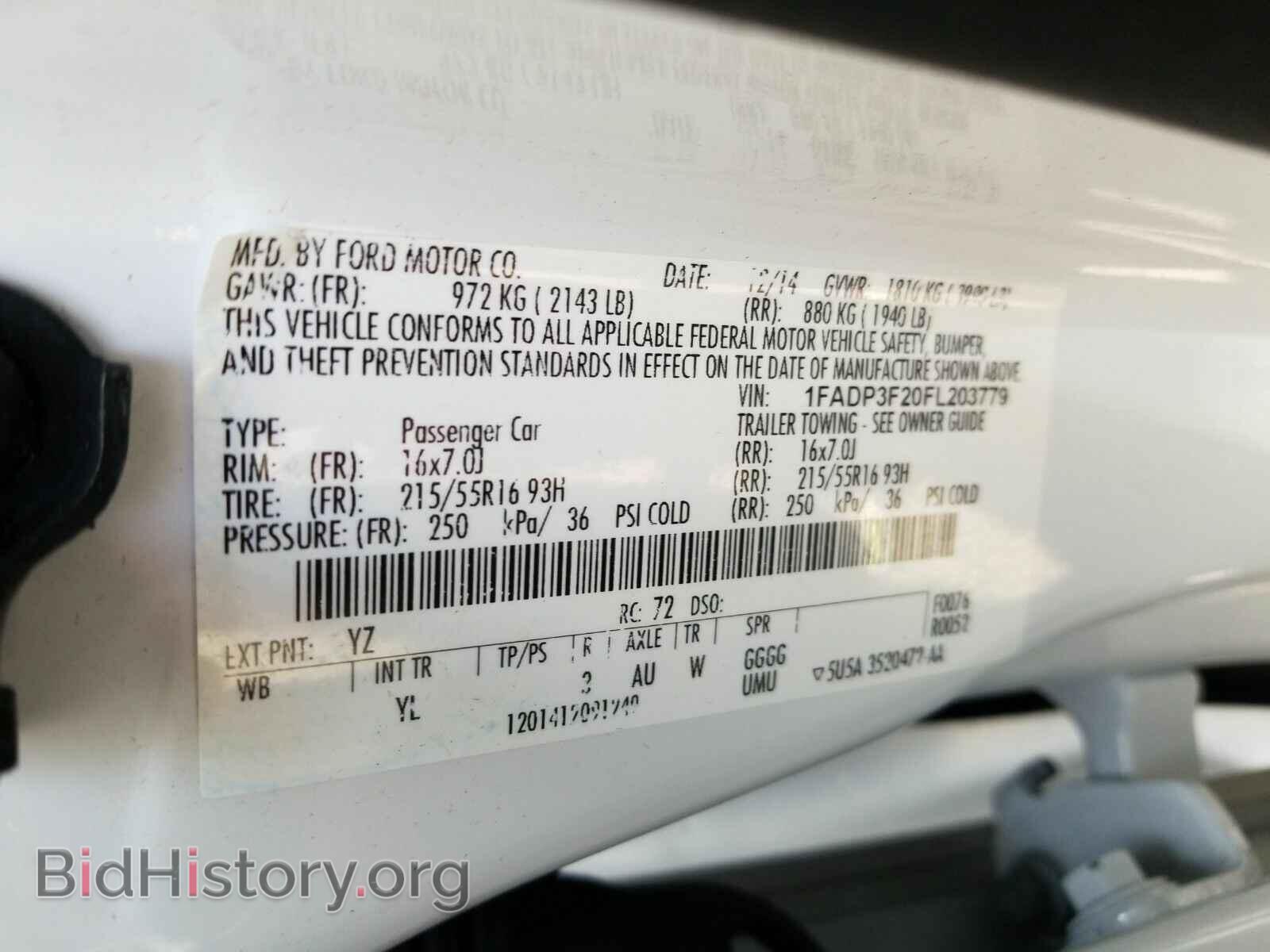 2015 Ford Focus - VIN: 1FADP3F20FL203779 - Photo 6
