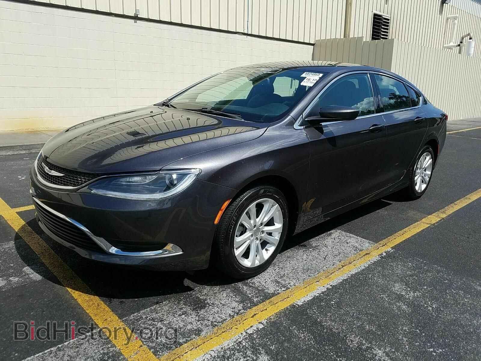 Фотография 1C3CCCAB1HN510205 - Chrysler 200 2017