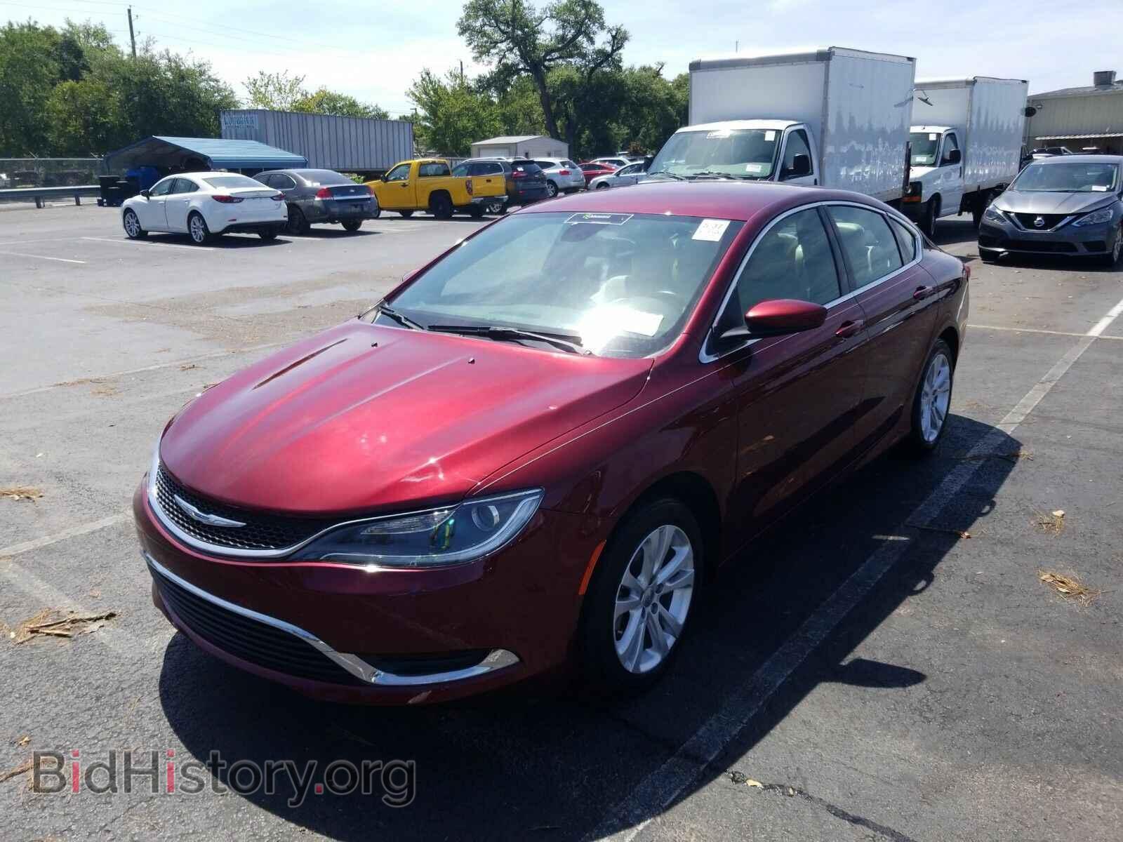 Фотография 1C3CCCAB1HN502900 - Chrysler 200 2017