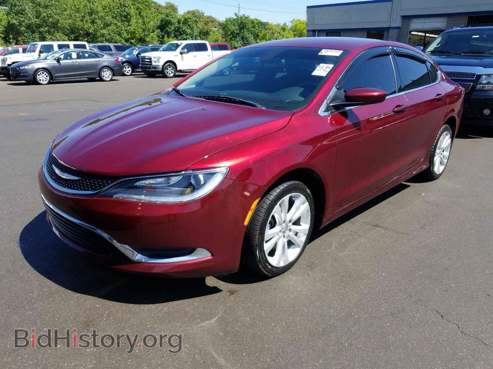 Фотография 1C3CCCAB3GN136937 - Chrysler 200 2016