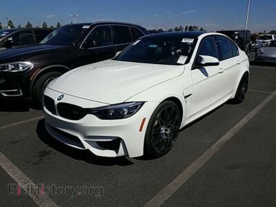 2018 BMW M3 Sedan, белый — VIN WBS8M9C52J5K99572