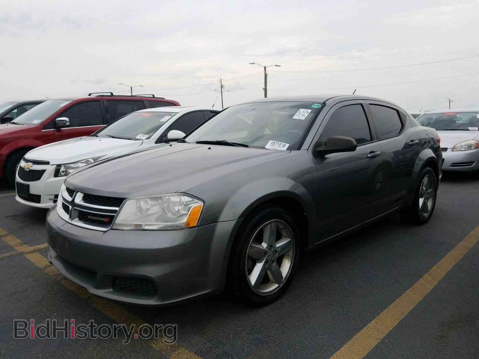 Фотография 1C3CDZAB5DN650722 - Dodge Avenger 2013