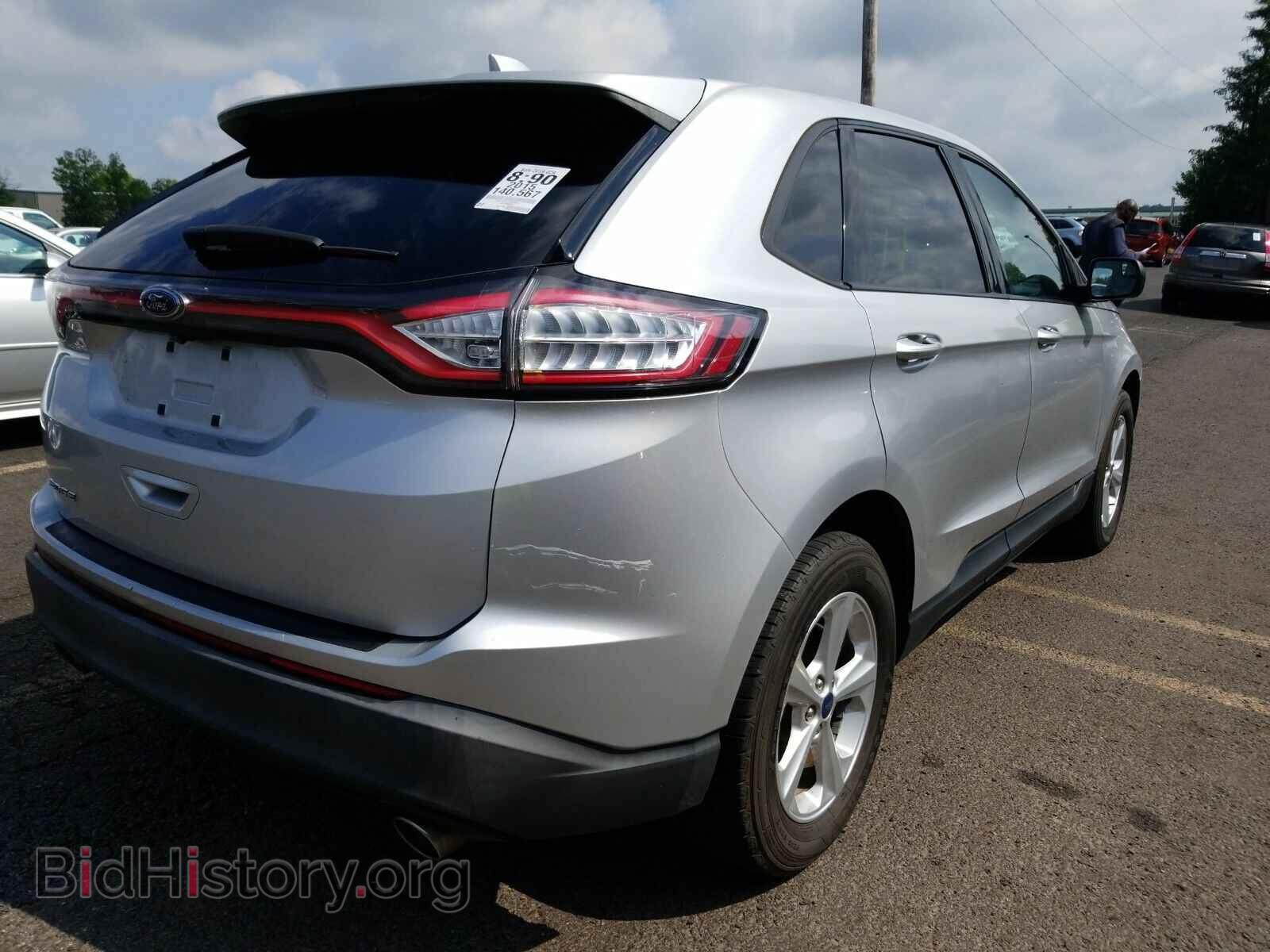 2015 Ford Edge - VIN: 2FMTK3G86FBB39542 - Photo 2