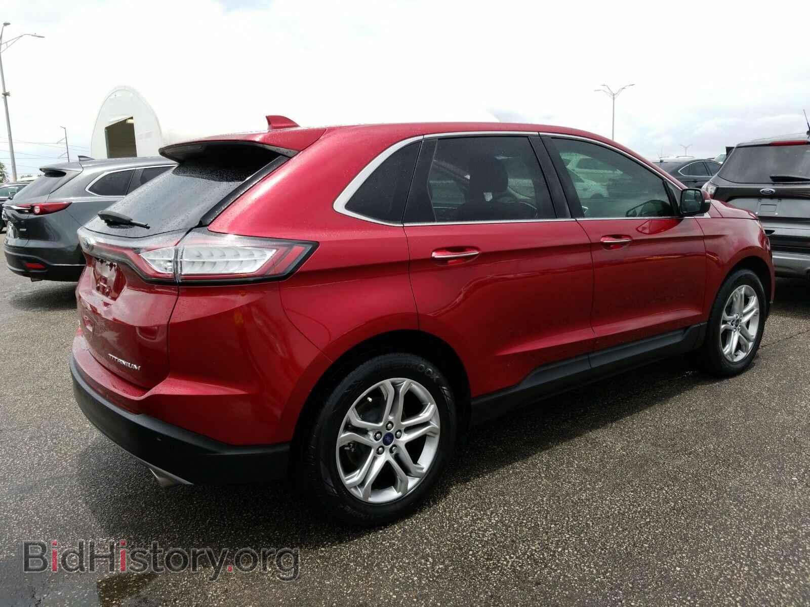 2015 Ford Edge - VIN: 2FMTK3K8XFBC37318 - Фото 2