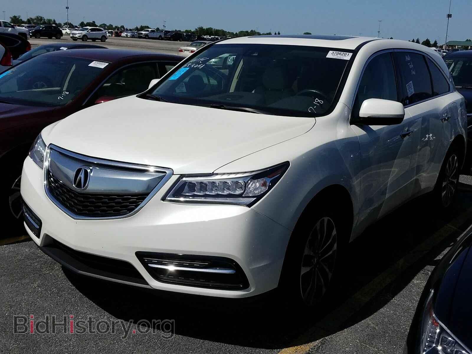 Photo 5FRYD4H63GB054698 - Acura MDX 2016