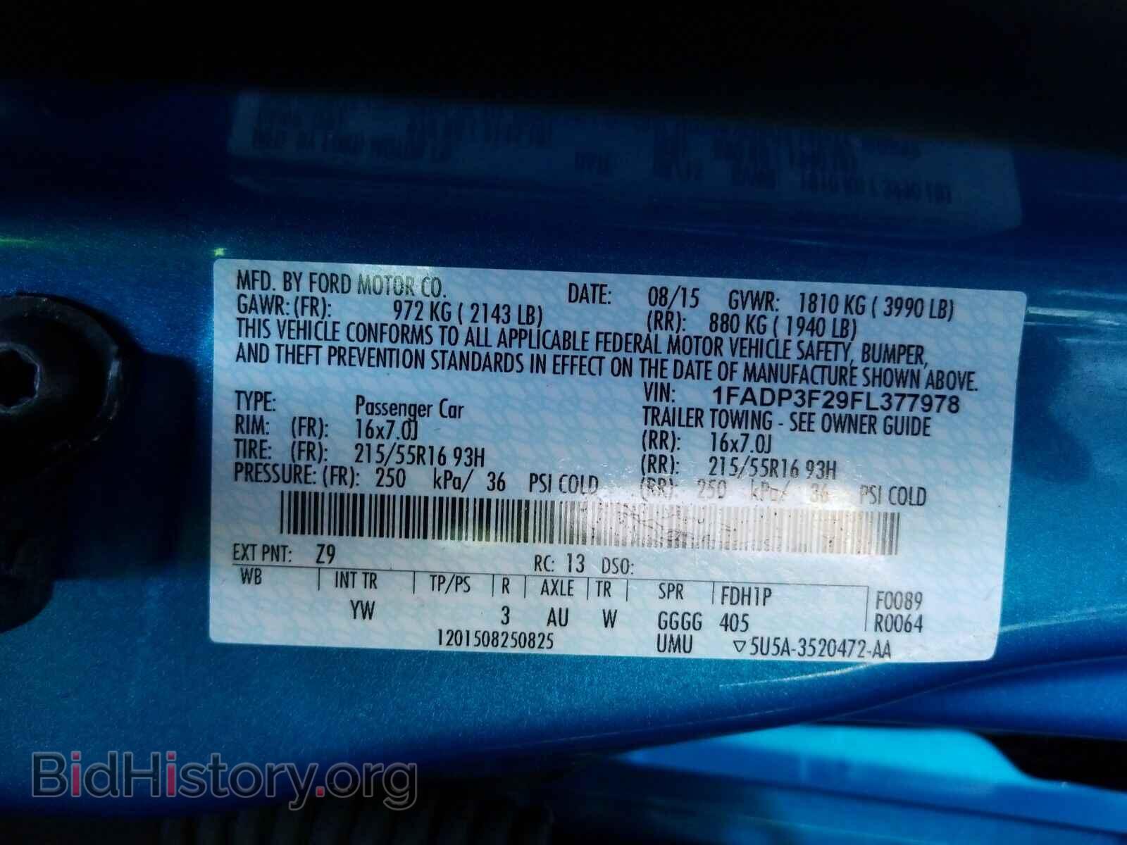 2015 Ford Focus - VIN: 1FADP3F29FL377978 - Photo 6