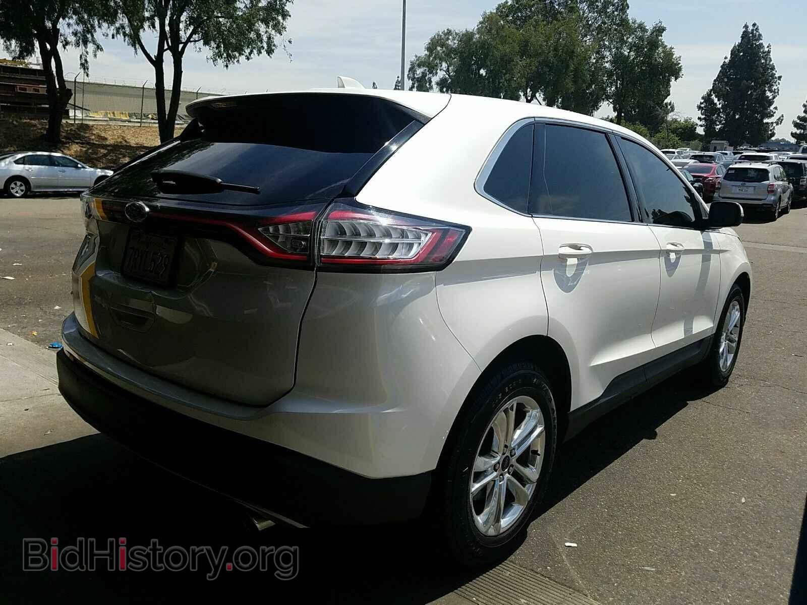 2015 Ford Edge - VIN: 2FMTK3J8XFBB92639 - Фото 2