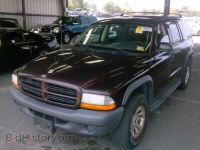 2003 Dodge DURANGO 4DR 4WD Sport, maroon — VIN 1D4HS38N63F598047