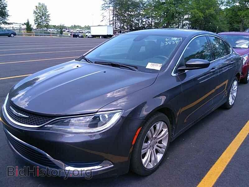 Фотография 1C3CCCAB3GN103534 - Chrysler 200 2016