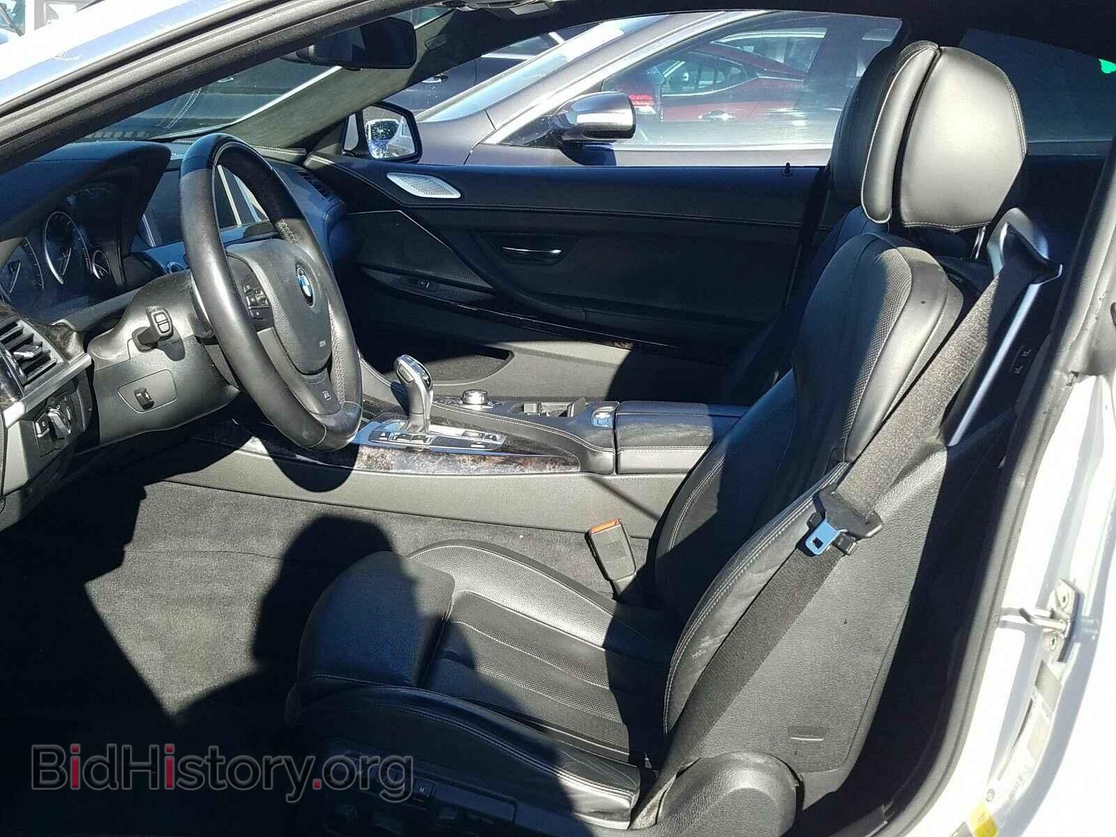2012 BMW 6 Series - VIN: WBALX3C5XCDV77100 - Фото 3