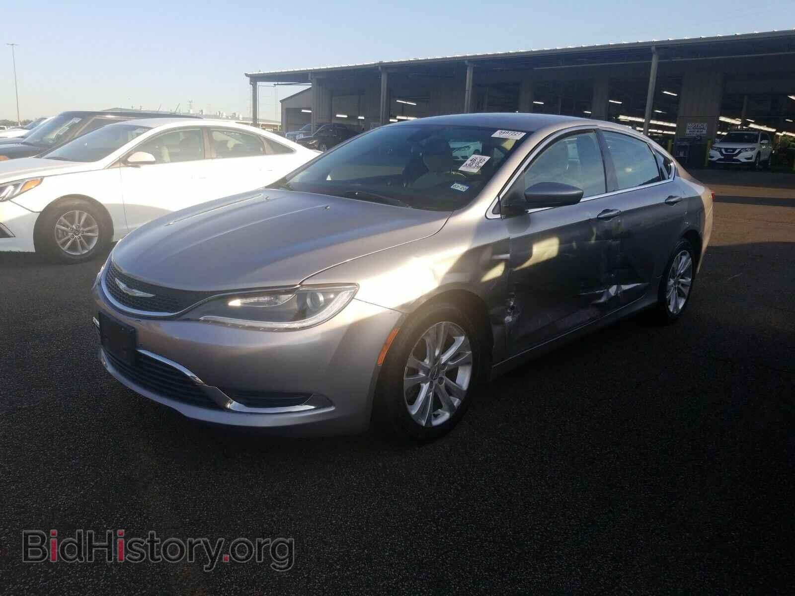 Фотография 1C3CCCAB7GN126749 - Chrysler 200 2016
