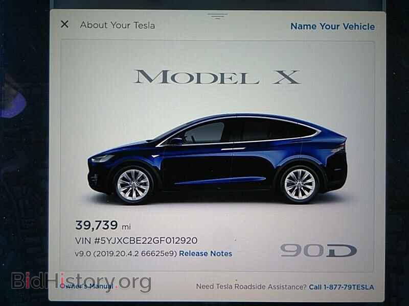 2016 Tesla Model X - VIN: 5YJXCBE22GF012920 - Фото 5