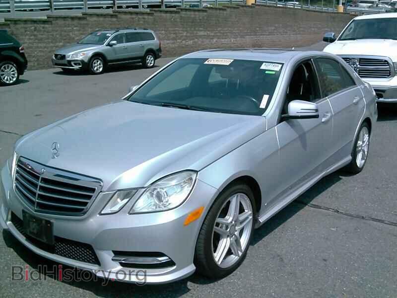 Photo WDDHF8JB1DA740114 - Mercedes-Benz E-Class 2013