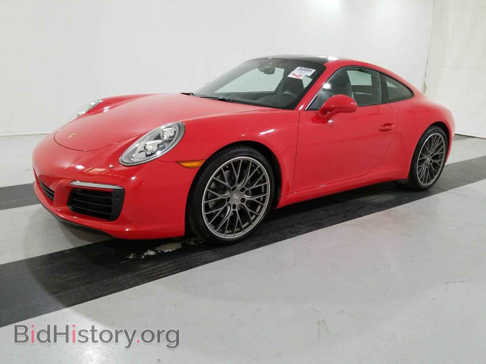 Фотография WP0AA2A93HS107747 - Porsche 911 2017