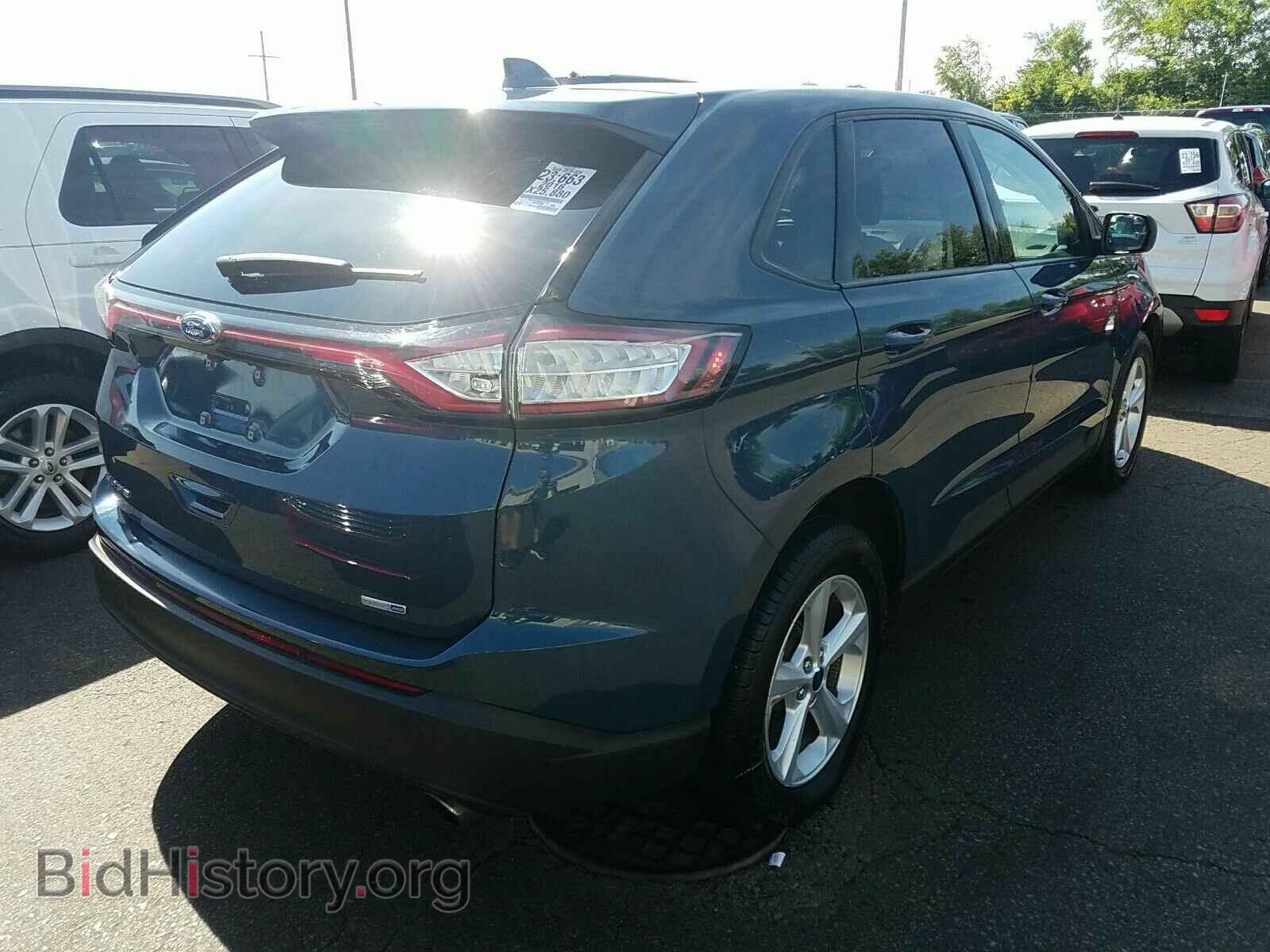 2016 Ford Edge - VIN: 2FMPK4G99GBC17216 - Фото 2