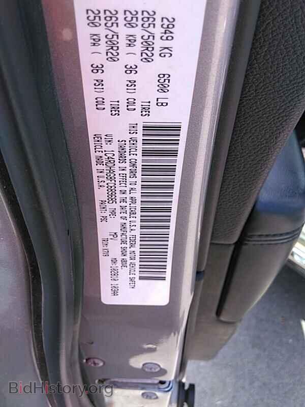 2015 Dodge Durango - VIN: 1C4RDHAG8FC689685 - Фото 6