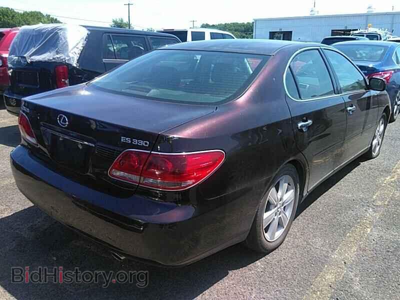 2005 Lexus ES 330 - VIN: JTHBA30G555125573 - Фото 2