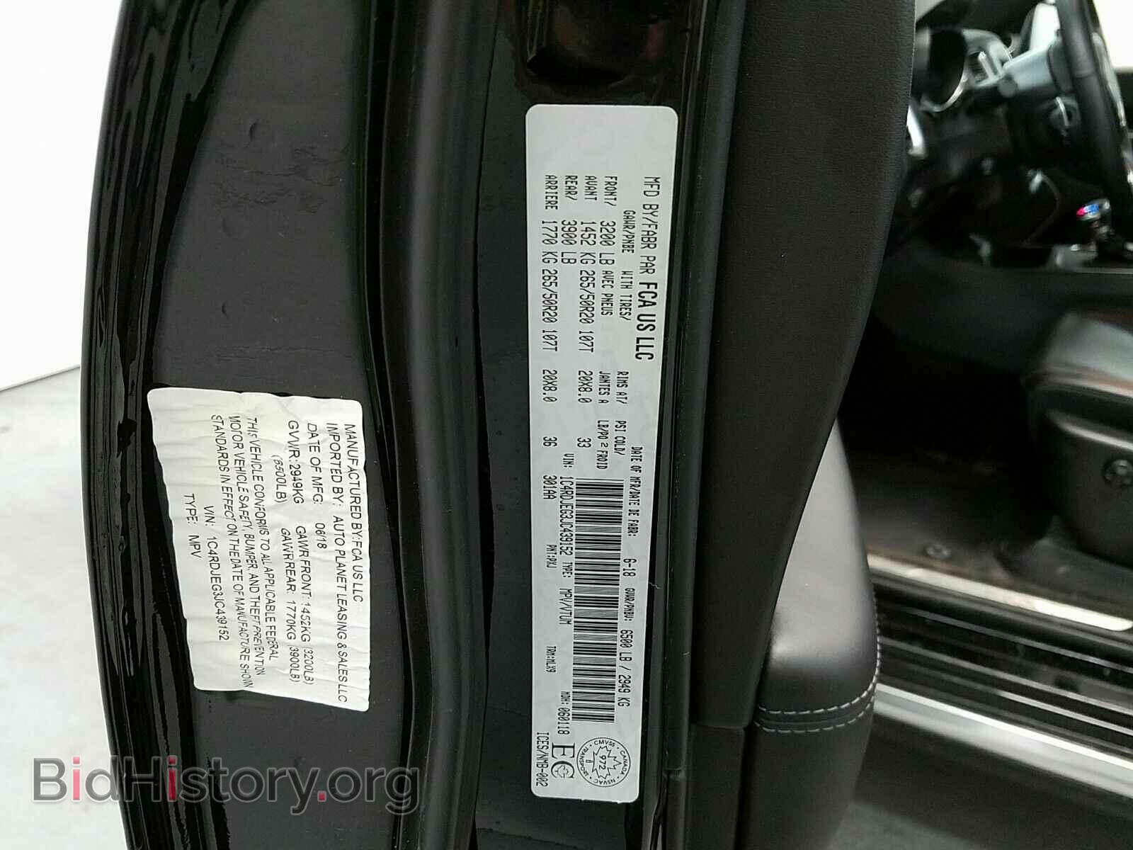 2018 Dodge Durango - VIN: 1C4RDJEG3JC439152 - Photo 6