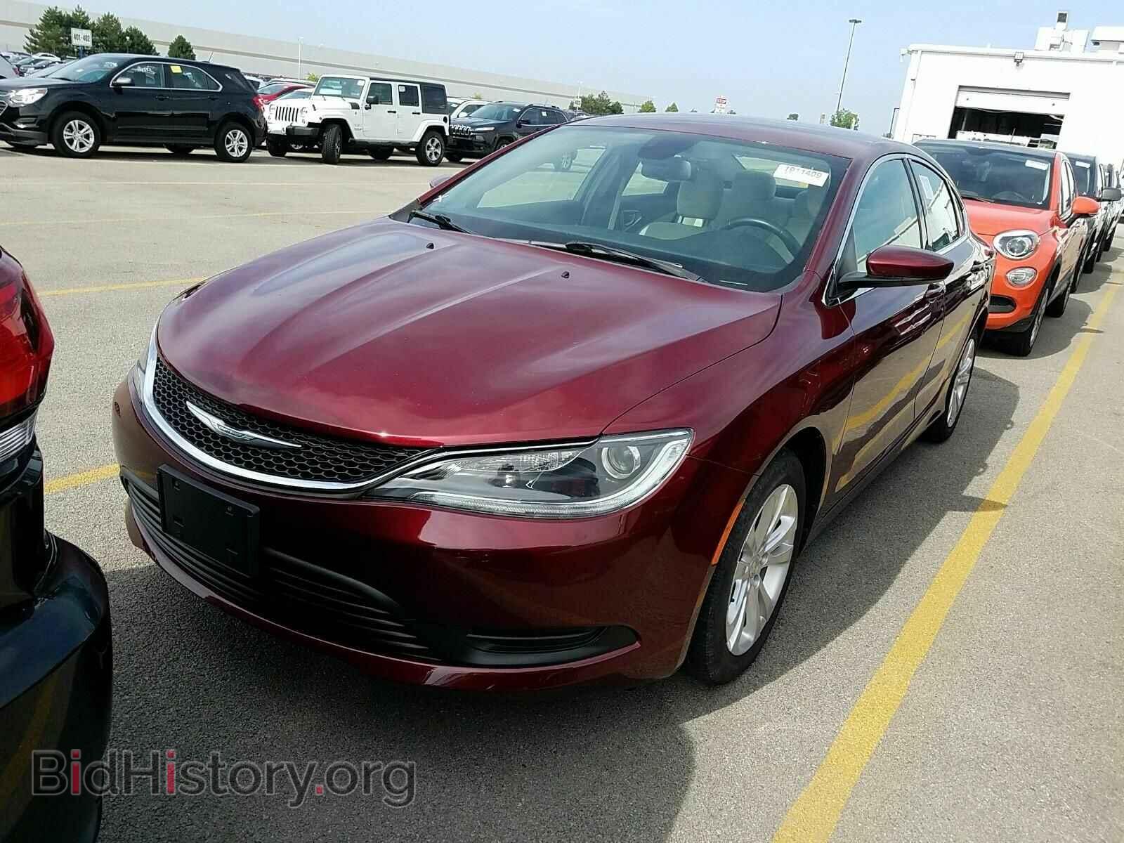 Фотография 1C3CCCFB5HN501404 - Chrysler 200 2017