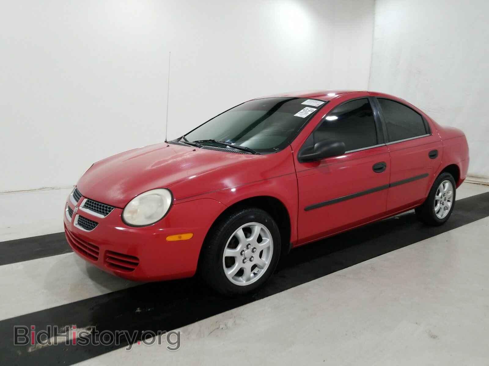 Фотография 1B3ES26C25D102379 - Dodge Neon 2005