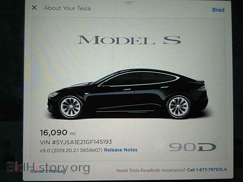 2016 Tesla Model S - VIN: 5YJSA1E21GF145193 - Фото 5