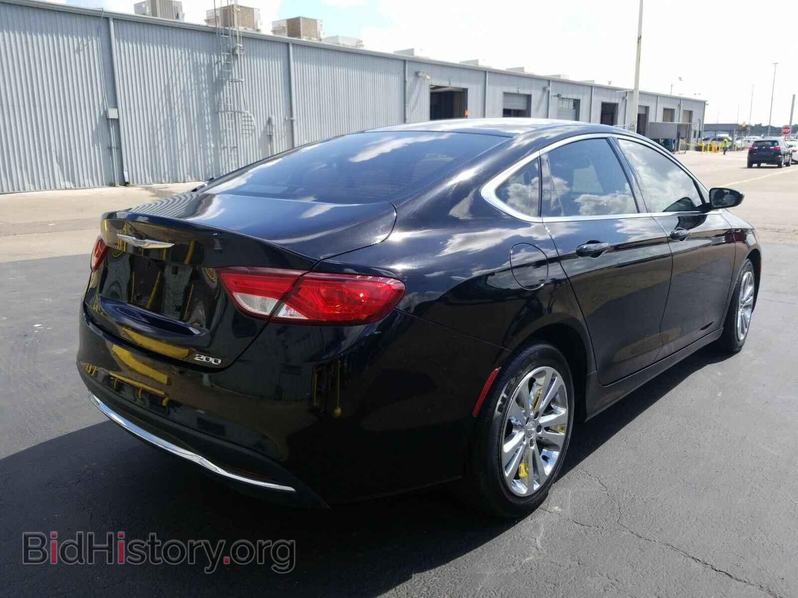 2016 Chrysler 200 - VIN: 1C3CCCAB9GN156514 - Фото 2