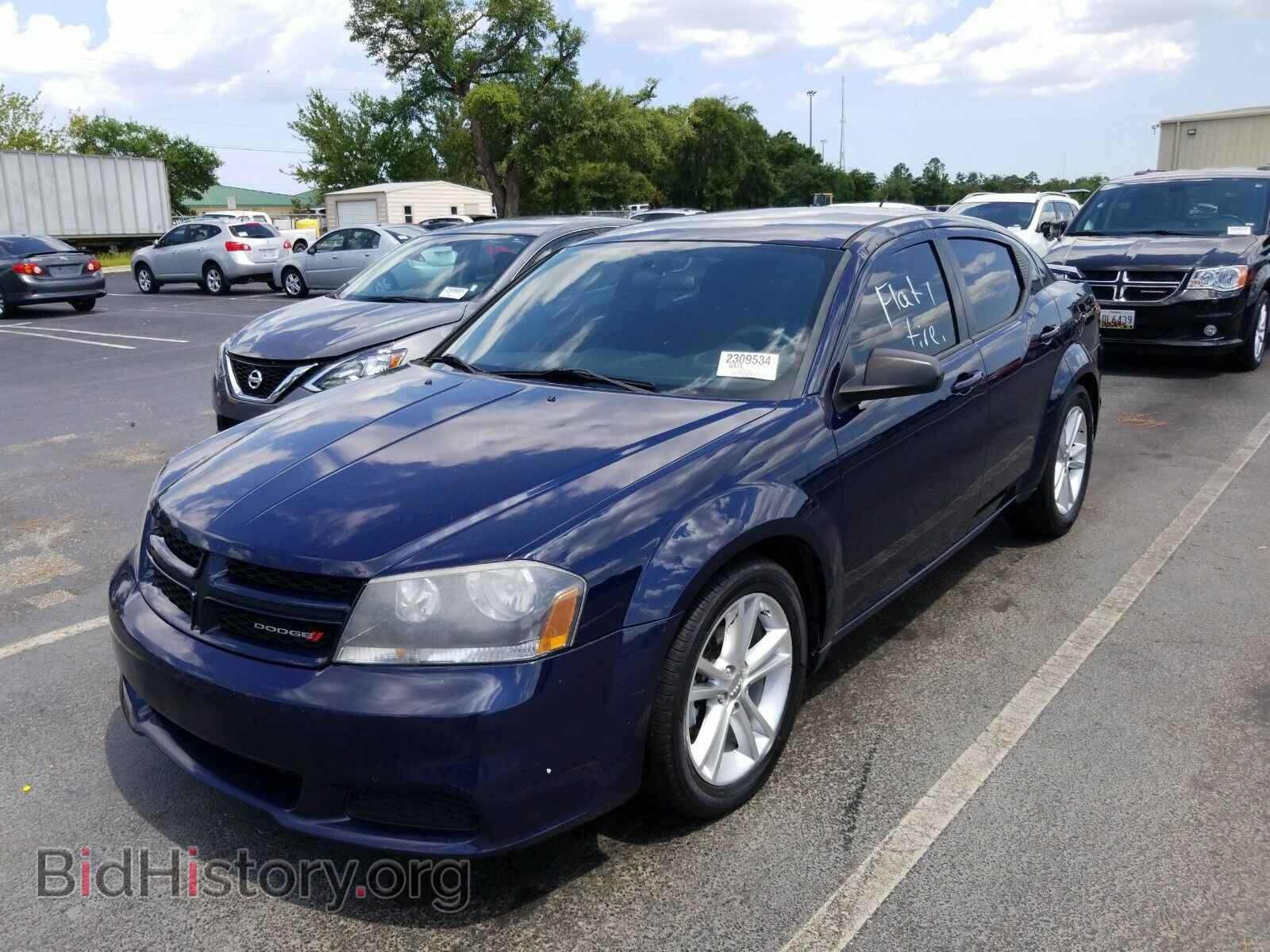 Фотография 1C3CDZAB5EN148231 - Dodge Avenger 2014