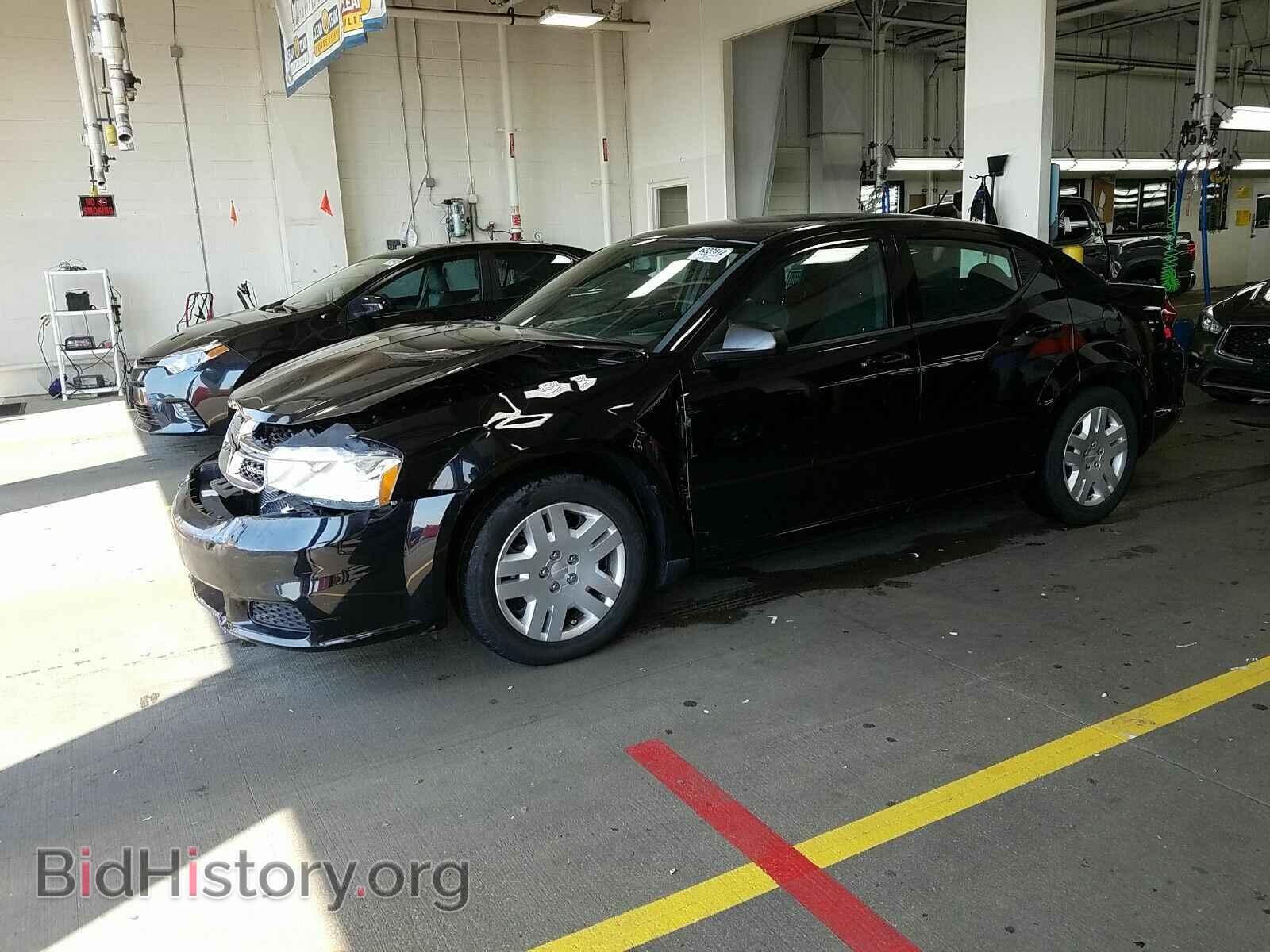 Фотография 1C3CDZAB8EN104479 - Dodge Avenger 2014