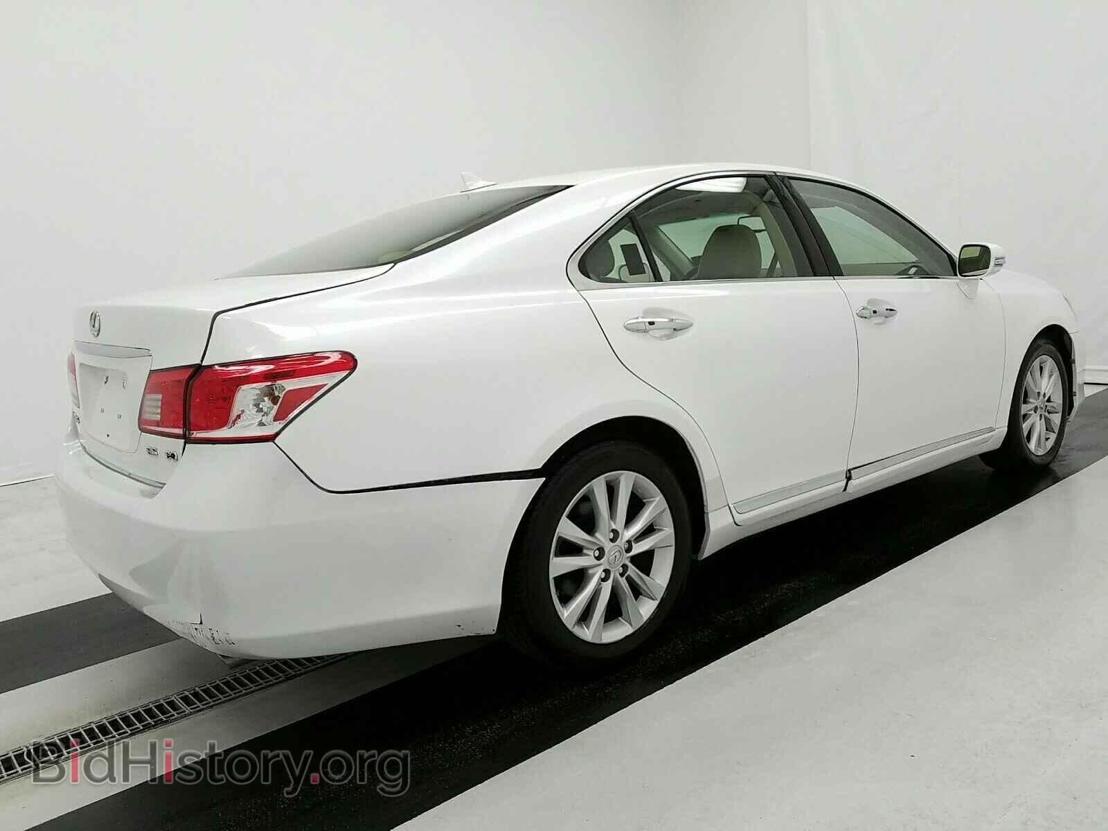2012 Lexus ES 350 - VIN: JTHBK1EG6C2509483 - Фото 4