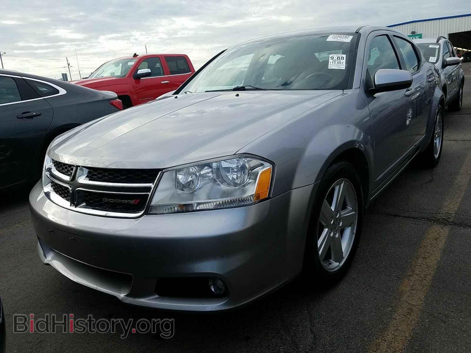 Фотография 1C3CDZCB1DN608710 - Dodge Avenger 2013