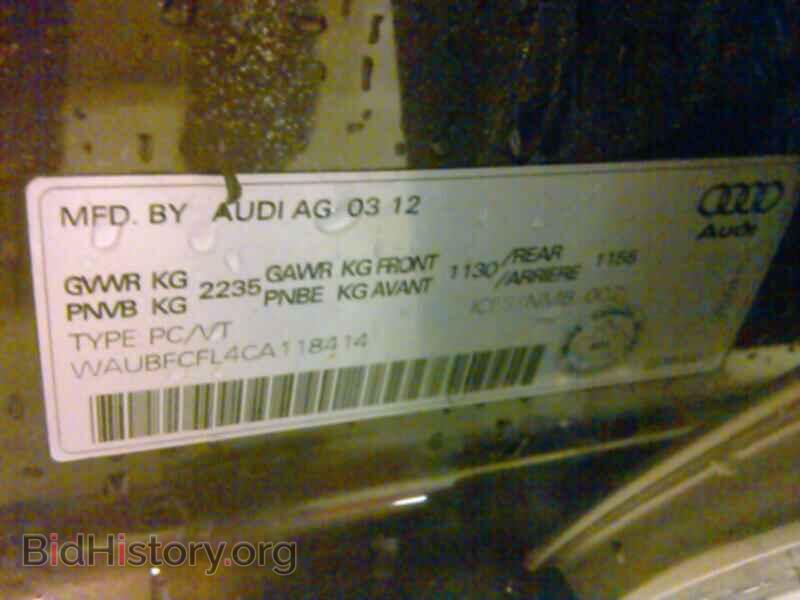 2012 Audi A4 - VIN: WAUBFCFL4CA118414 - Фото 6