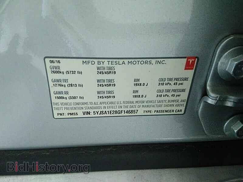 2016 Tesla Model S - VIN: 5YJSA1E28GF146857 - Фото 6