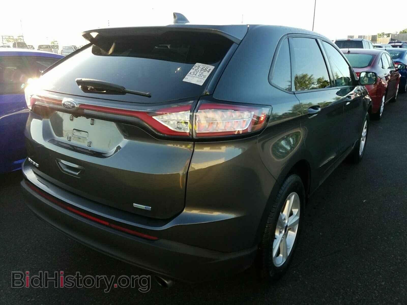 2016 Ford Edge - VIN: 2FMPK4G96GBB99323 - Фото 2