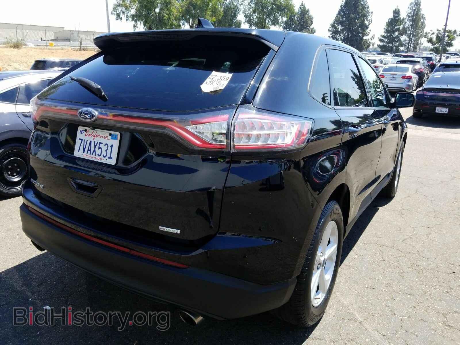2016 Ford Edge - VIN: 2FMPK3G95GBC37618 - Фото 2
