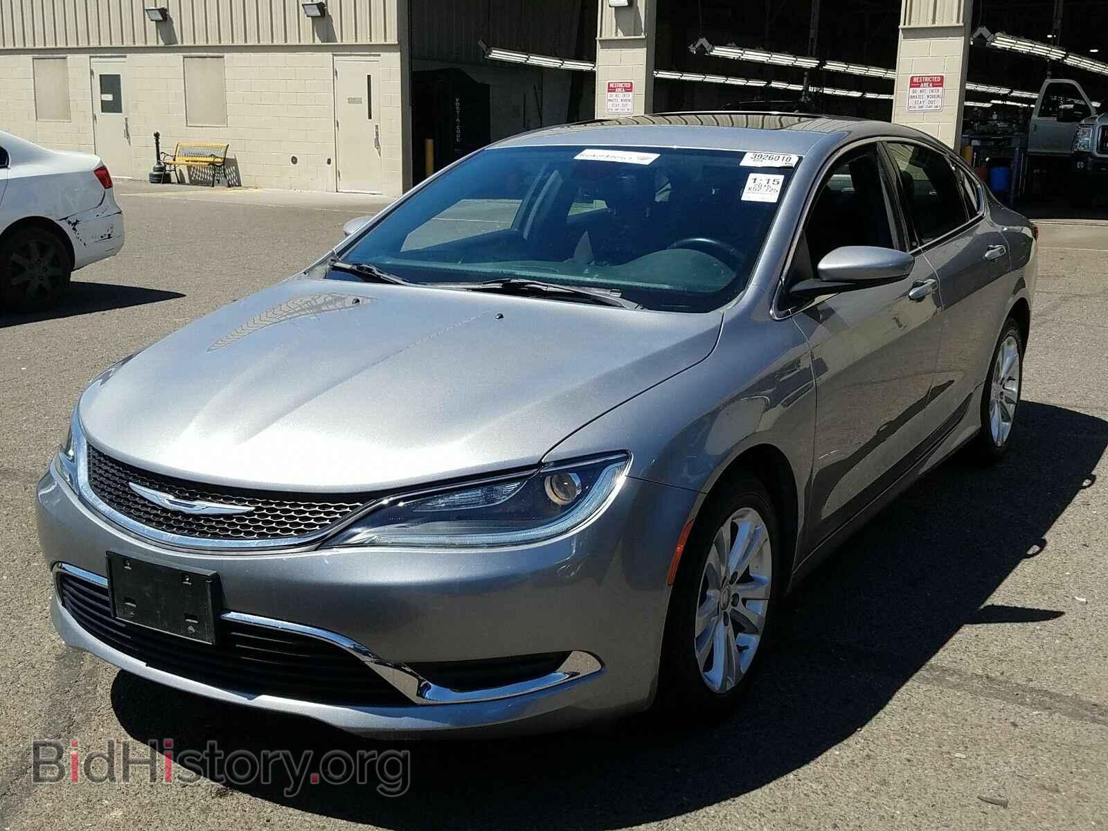 Фотография 1C3CCCABXGN128799 - Chrysler 200 2016