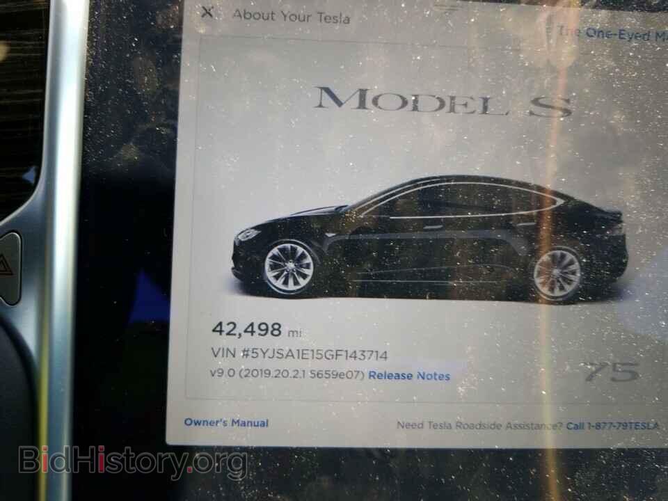 2016 Tesla Model S - VIN: 5YJSA1E15GF143714 - Фото 5