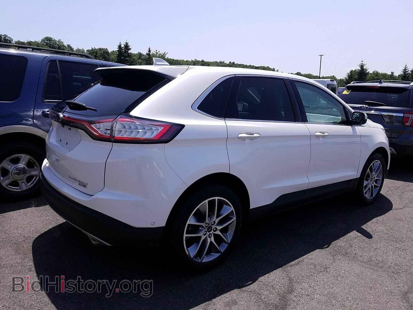 2016 Ford Edge - VIN: 2FMPK4K94GBB91258 - Фото 2
