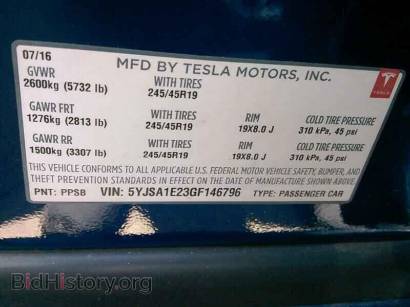 2016 Tesla Model S - VIN: 5YJSA1E23GF146796 - Photo 6