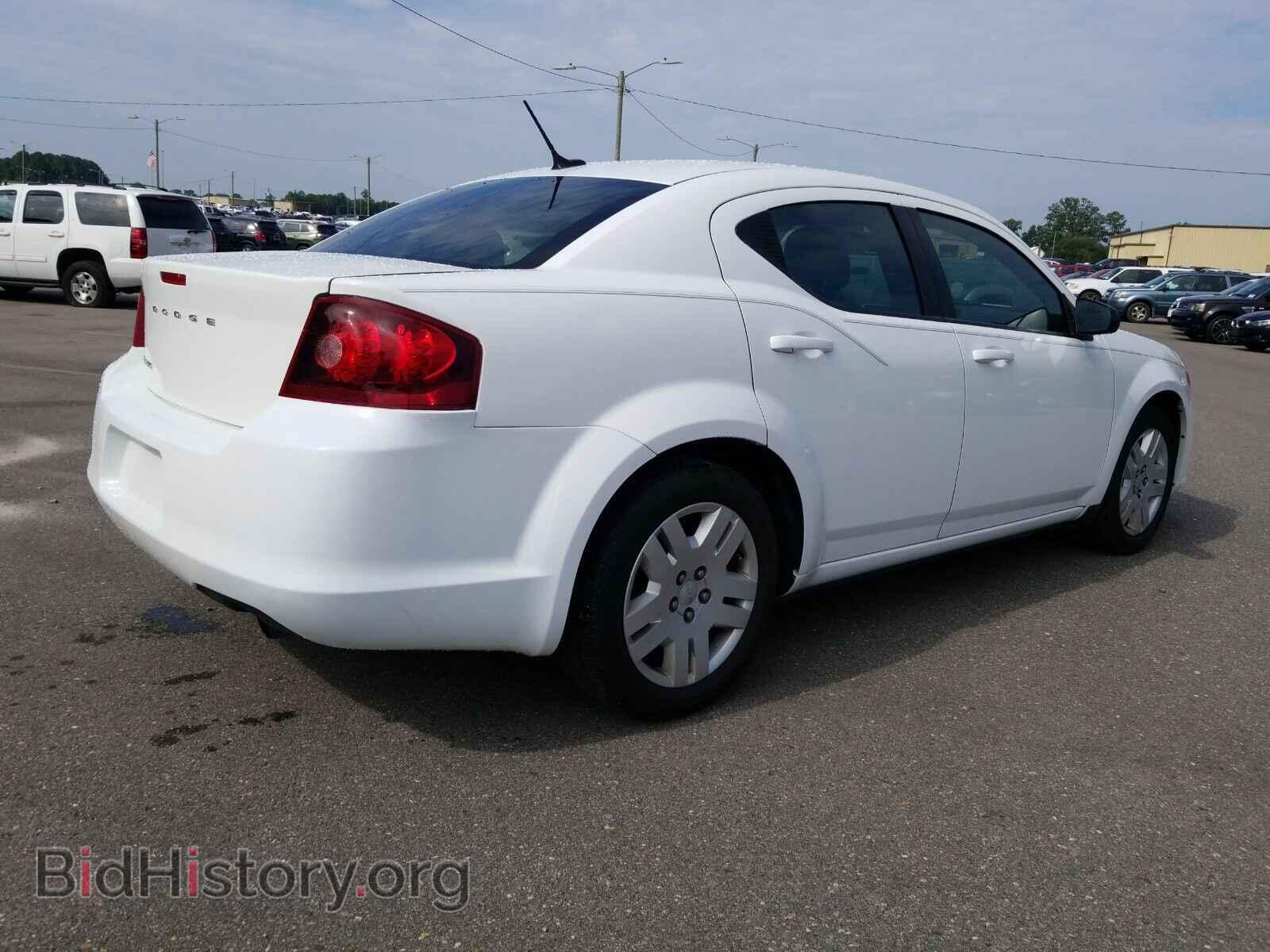 2013 Dodge Avenger - VIN: 1C3CDZAB0DN620530 - Фото 4