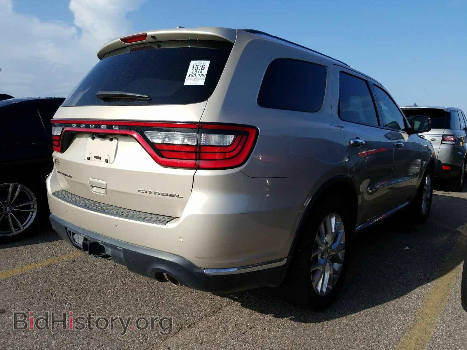 2014 Dodge Durango - VIN: 1C4RDHEG8EC537205 - Photo 2