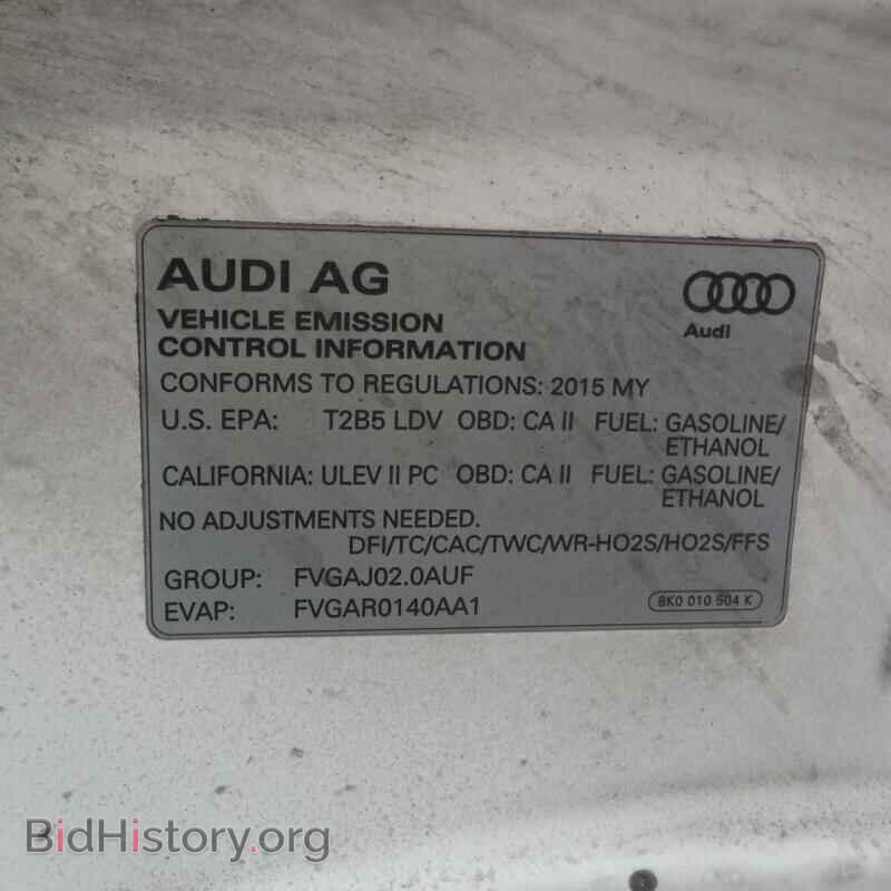 2015 Audi A4 - VIN: WAUBFCFL1FN045340 - Фото 9