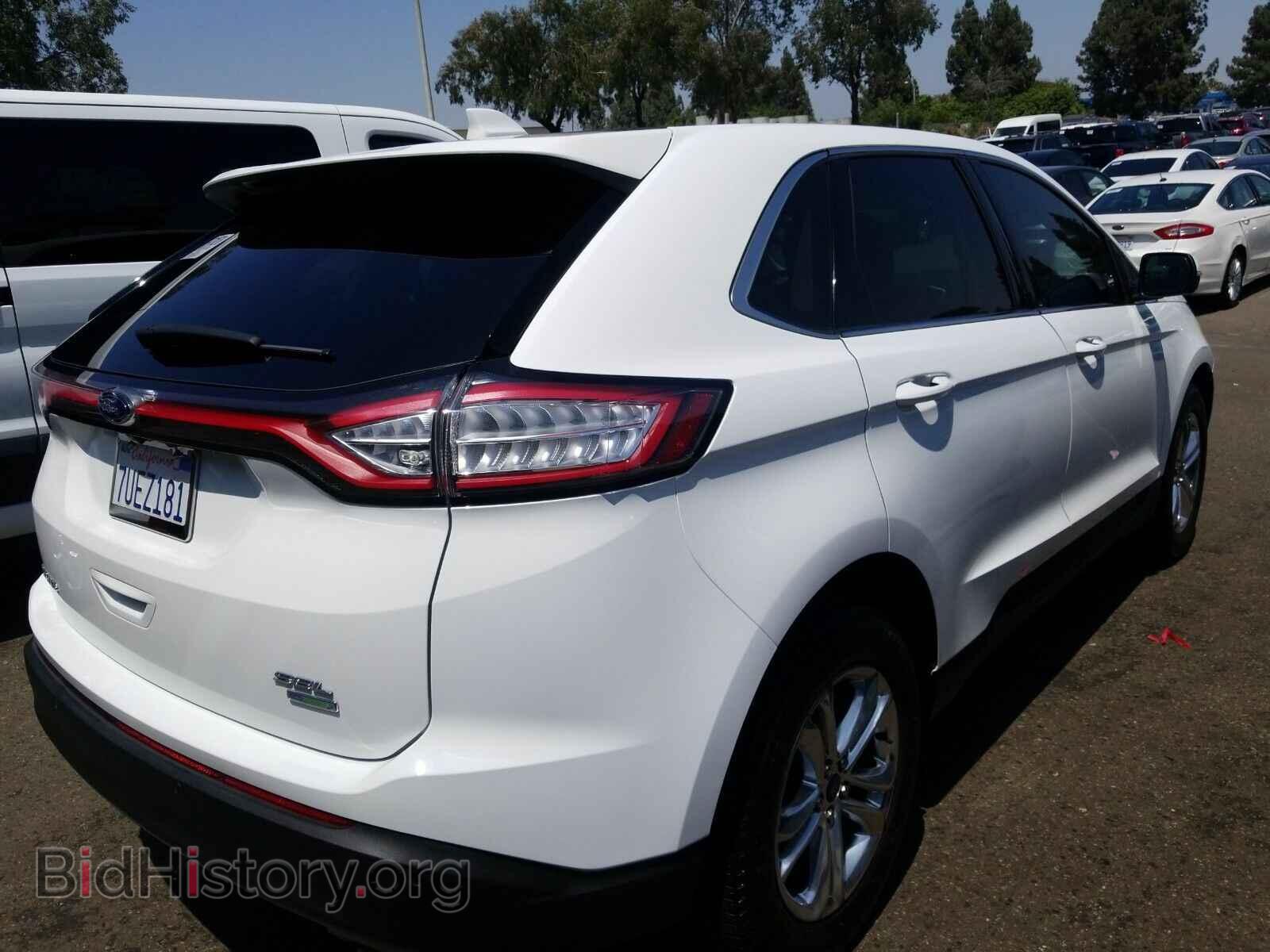 2016 Ford Edge - VIN: 2FMPK3J93GBB60353 - Фото 2