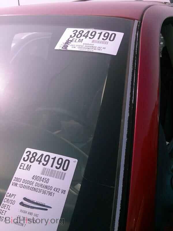 2003 Dodge Durango - VIN: 1D4HR48N03F567961 - Фото 15