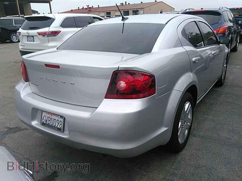 2012 Dodge Avenger - VIN: 1C3CDZAB0CN214021 - Фото 2