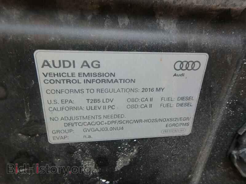 2016 Audi A6 - VIN: WAUJMAFC2GN037531 - Фото 9