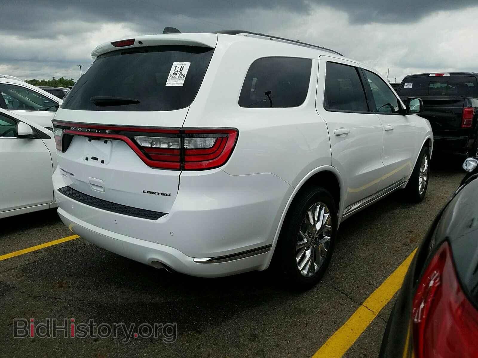 2016 Dodge Durango - VIN: 1C4RDJDGXGC323134 - Фото 2