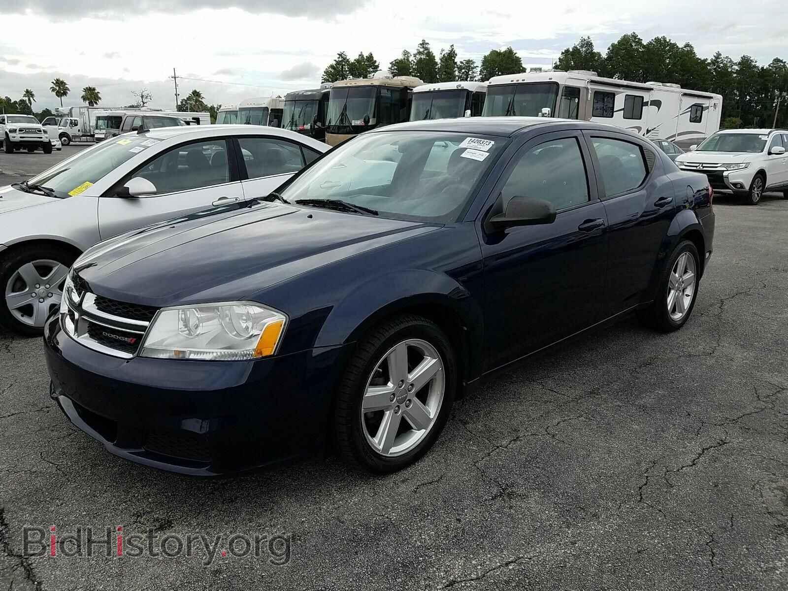 Фотография 1C3CDZAB4DN626153 - Dodge Avenger 2013
